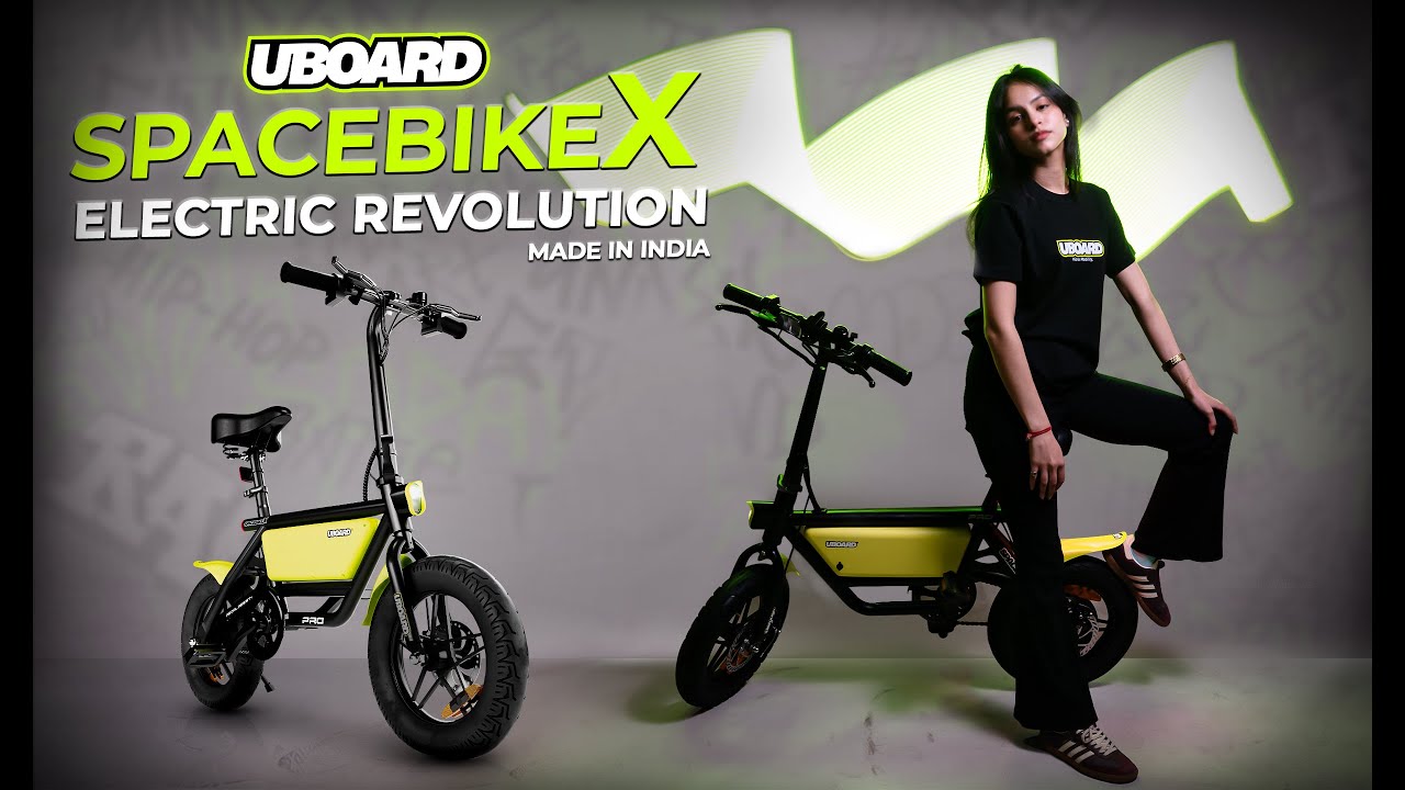UBOARD SPACEBIKE | Fold, Ride, Explore | The Perfect Everyday E-Bike ⚡🌍