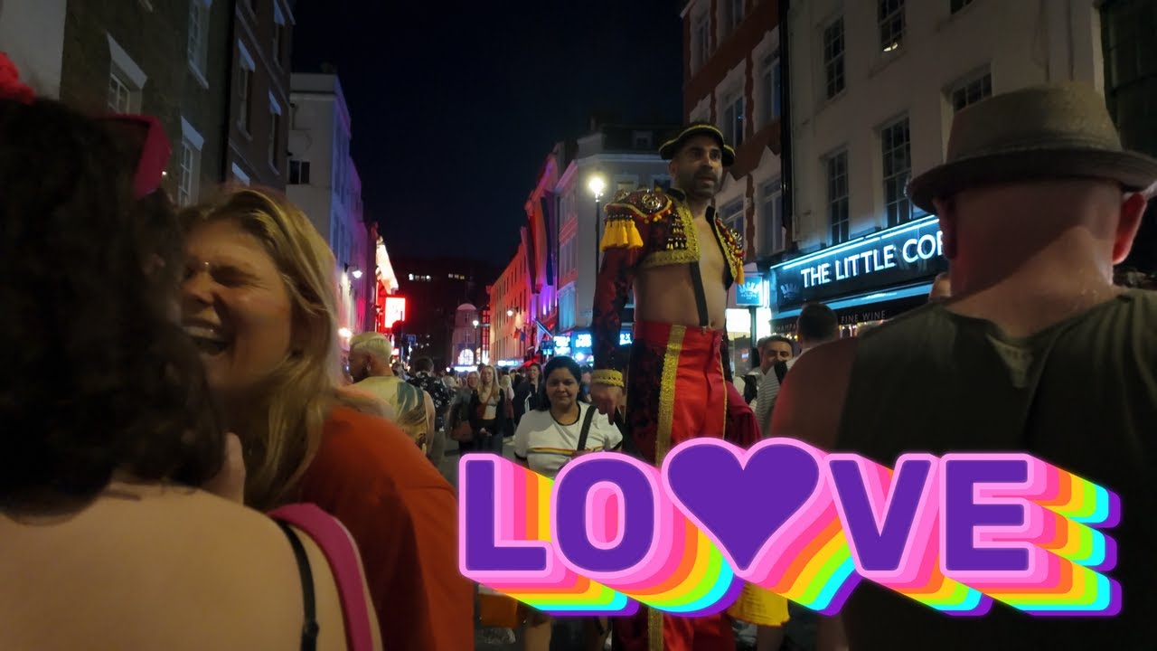 London Pride 2024 Soho night walk