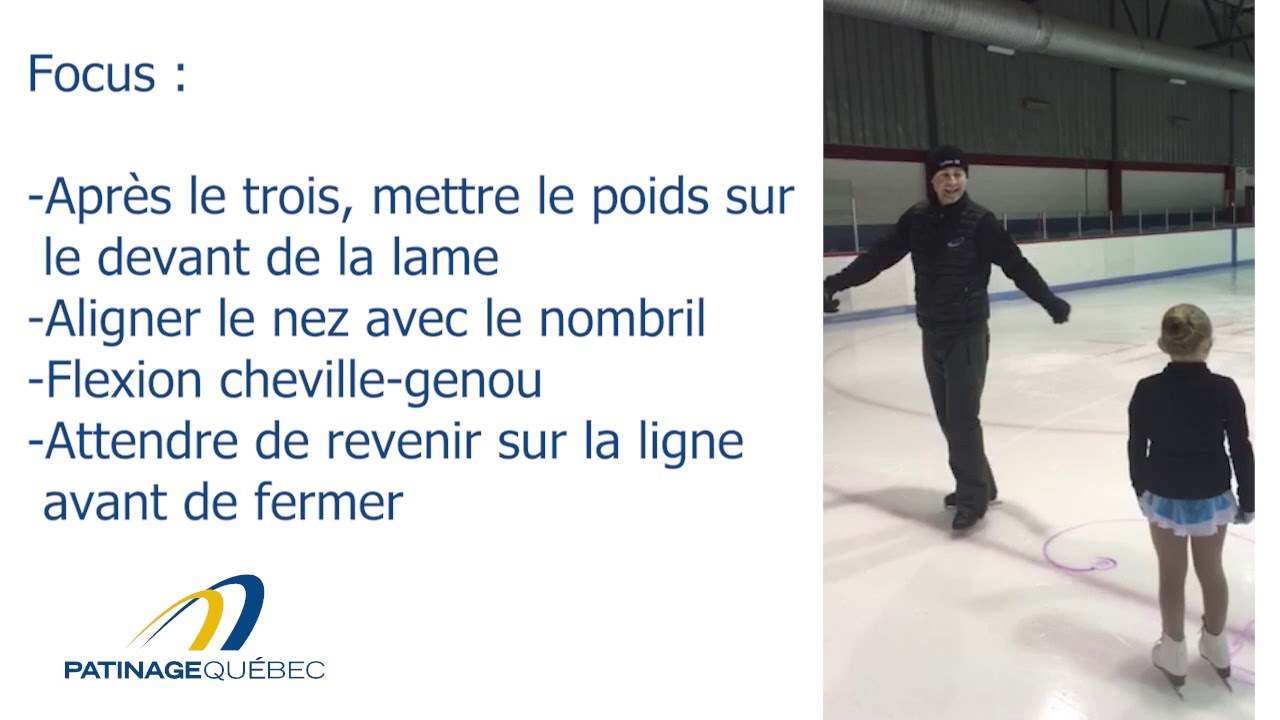 Pirouette avant sur un pied