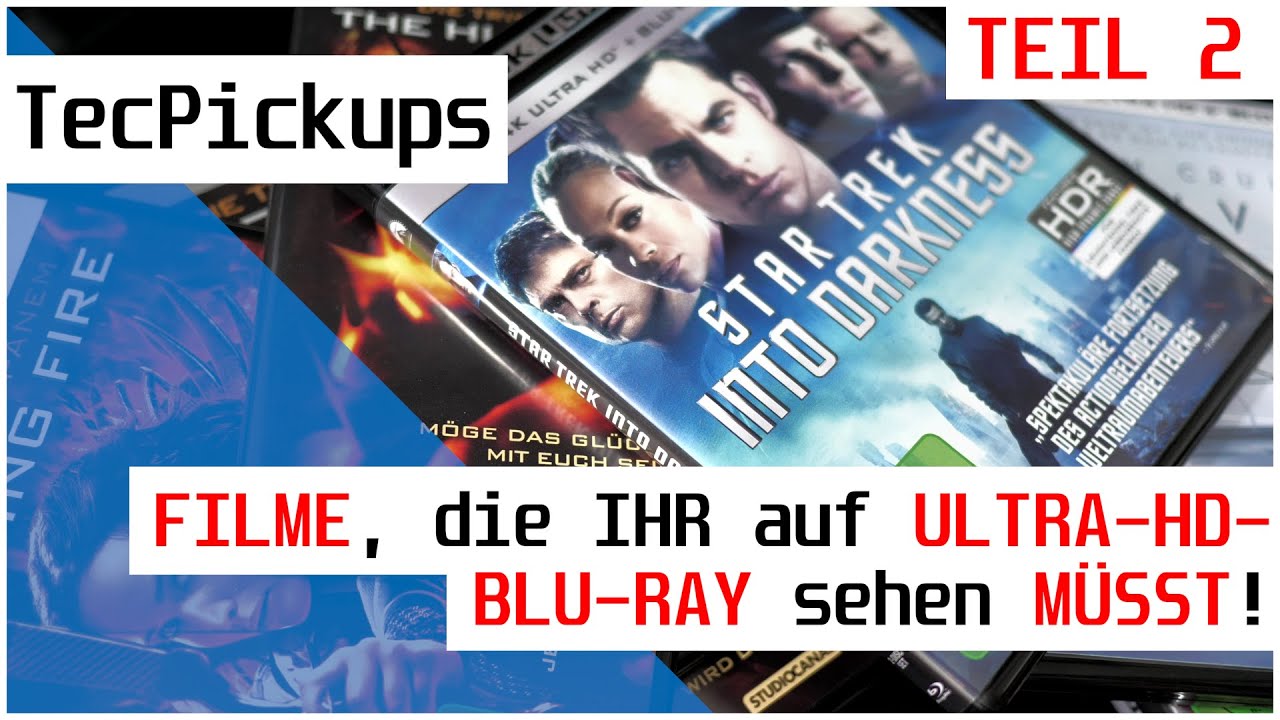 [TEIL 2] FILME, die IHR auf 4K ULTRA HD BLU-RAY sehen MÜSST! | TecPickups | 4K60p