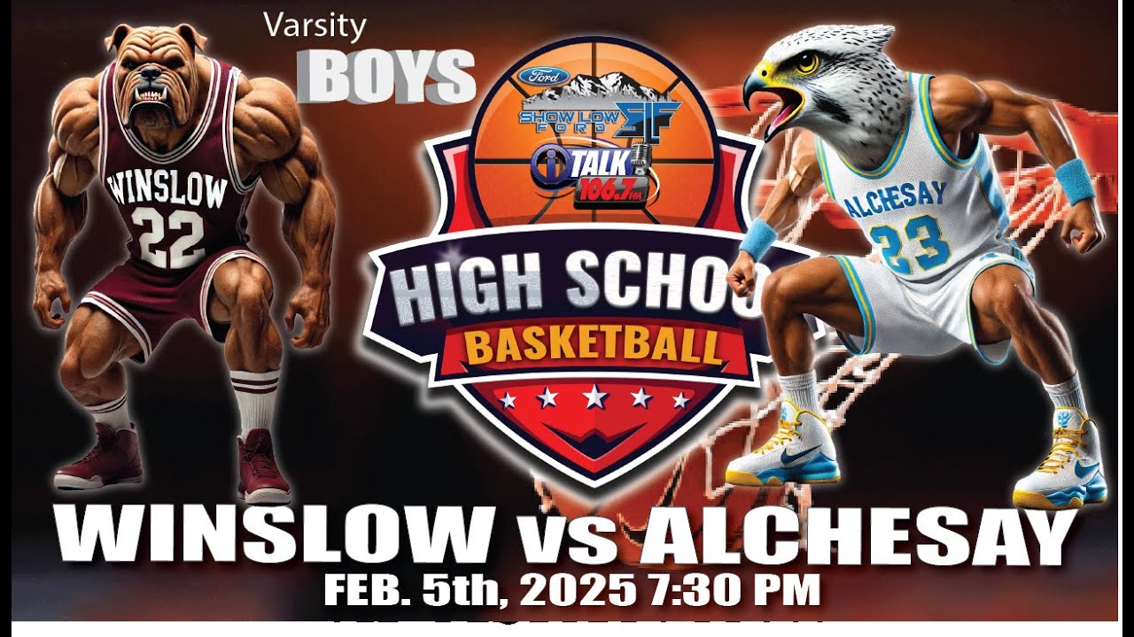 WINSLOW vs ALCHESAY BOYS High School Basketball Full Game
