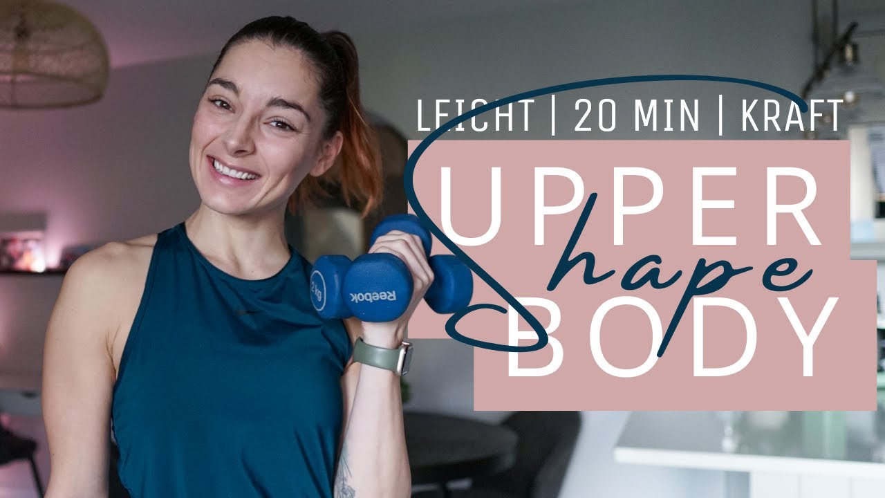 Shape Upper Body // Oberkörper Training // Workout im Beat // Kräftigung