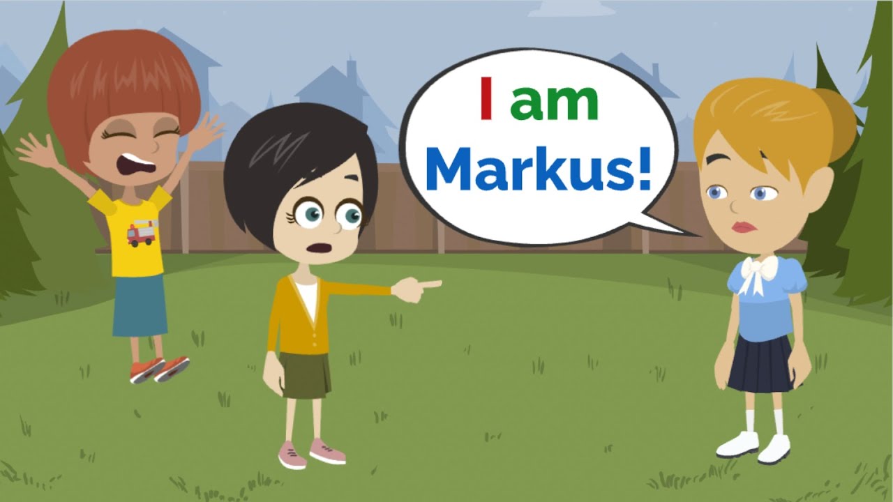 Markus is a GIRL! | Basic English conversation | Learn English | Like English