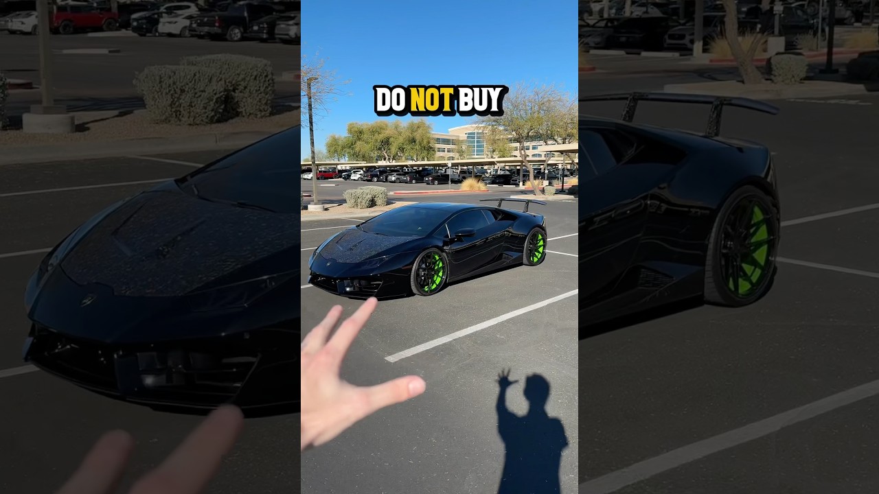 DON&rsquo;T BUY THIS LAMBO ⚠️ #carguy #lamborghinihuracan #cartok #cars