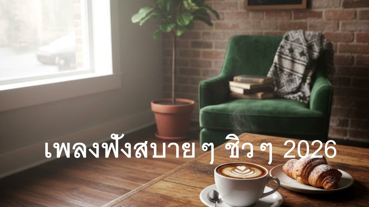 รวมเพลงเพราะๆ ฟังสบายๆ ฟังทำงาน ร้านกาแฟ 2026 EP.8