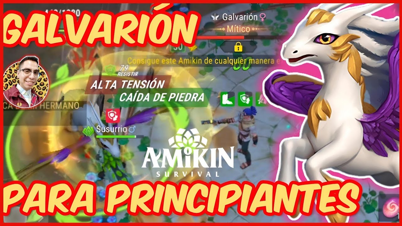 Amikin survival: Galvarión para principiantes y económico, Tutorial y Explicación 🤔