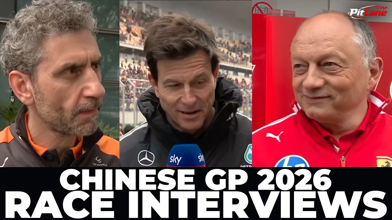 F1 Team Principals Post Race Interviews | Chinese GP 2026