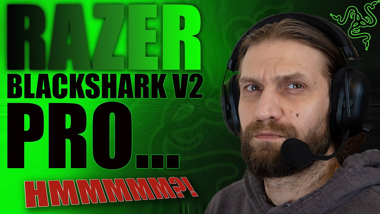 RAZER BLACKSHARK V2 Pro ESports Headset Mic Test and Review