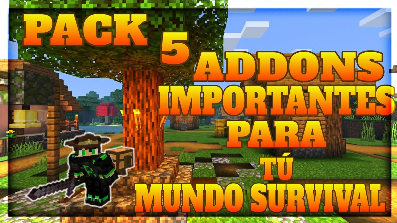 PACK DE 5 MODS PARA MINECRAFT  BEDROCK 1.16+ | 5 ADDONS QUE DEBES TENER SI O S&Iacute; EN TU MUNDO DE MCPE