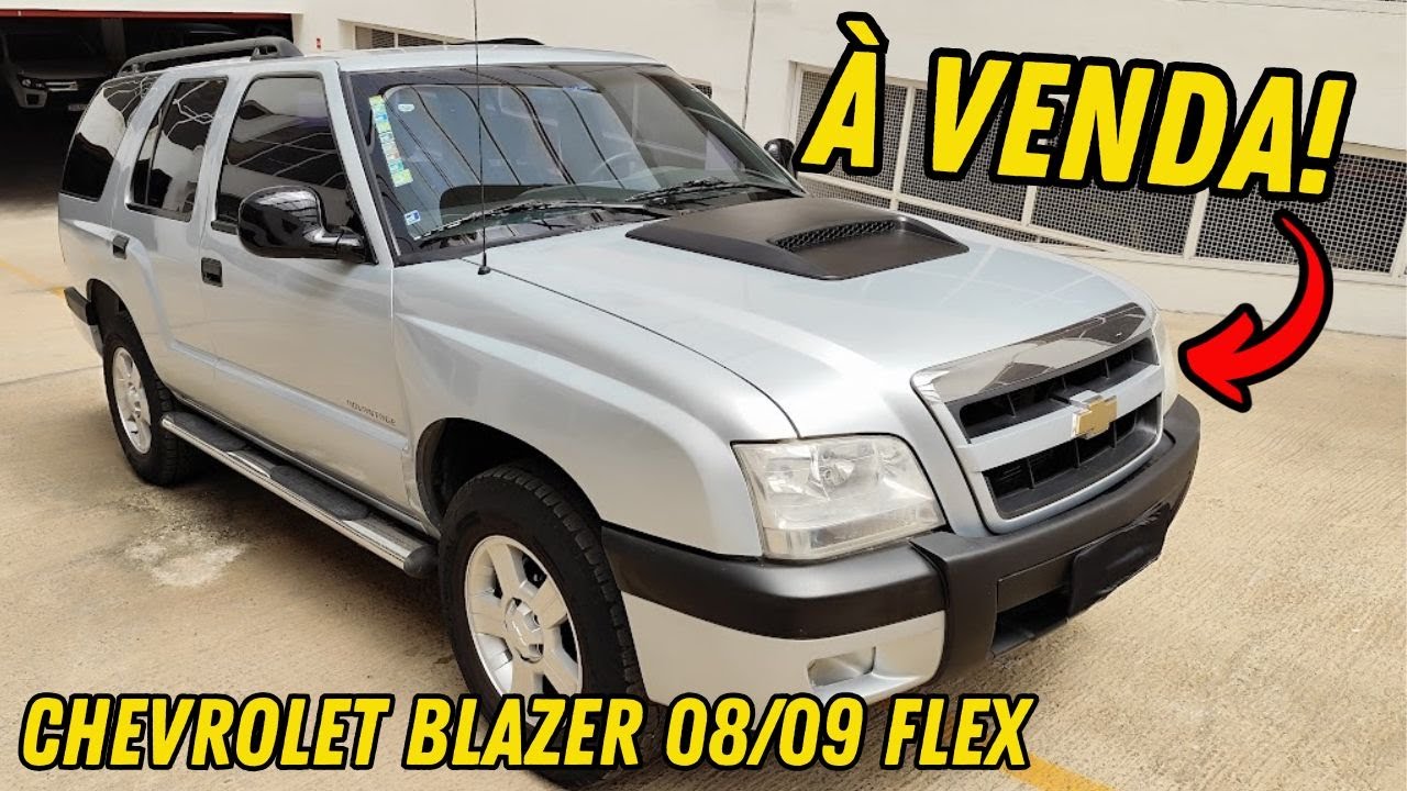 À VENDA! - Chevrolet Blazer 08/09 Flex #chevrolet #blazer #s10 #suv