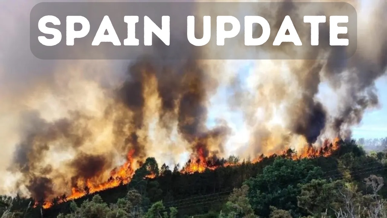 Spain News: Wildfires Force Evacuations as Heatwave Fuels Flames