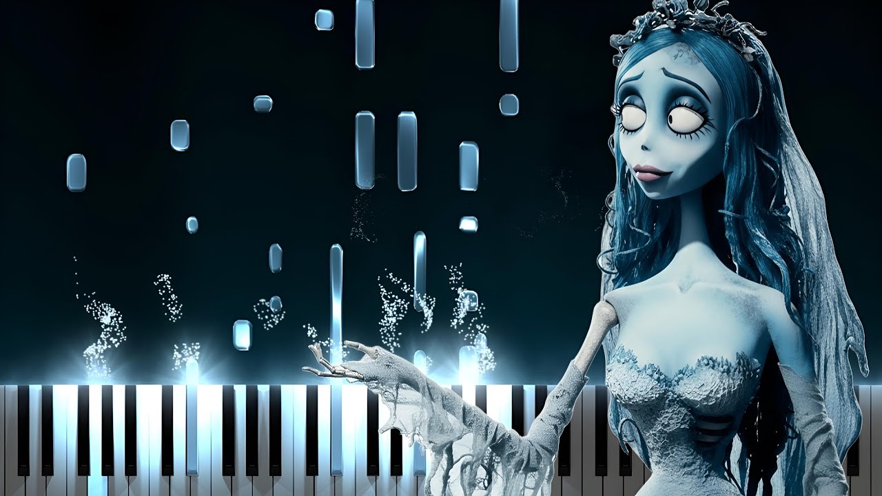 Corpse Bride - The Piano Duet (Solo Piano Cover) | Victor & Emily