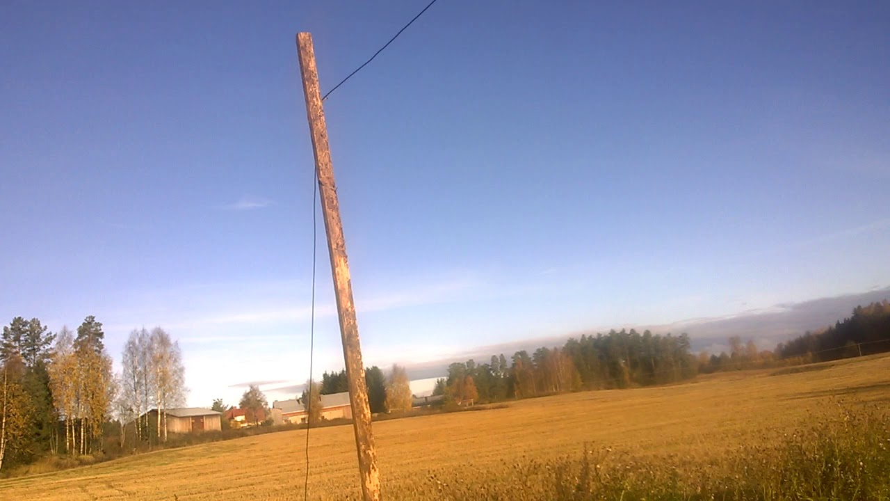 DXing in Finland: Let's look North America wire antenna.