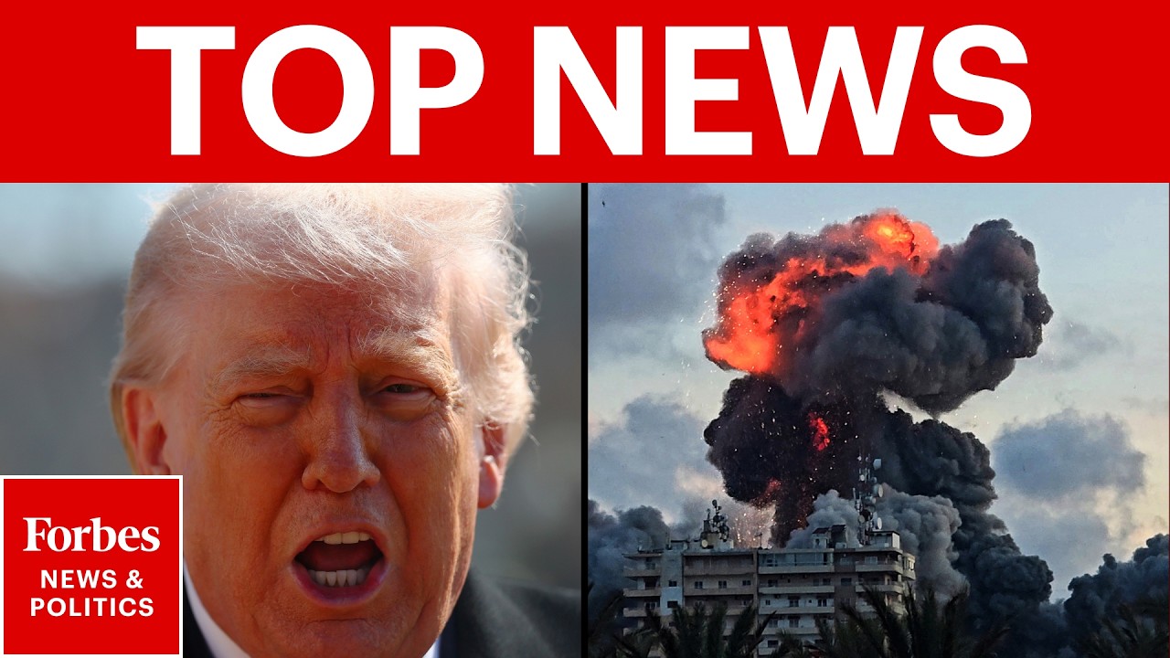 LIVE NEWS: Trump Holds Public Event In Georgia, Threatens To Increase Strikes Against Iran