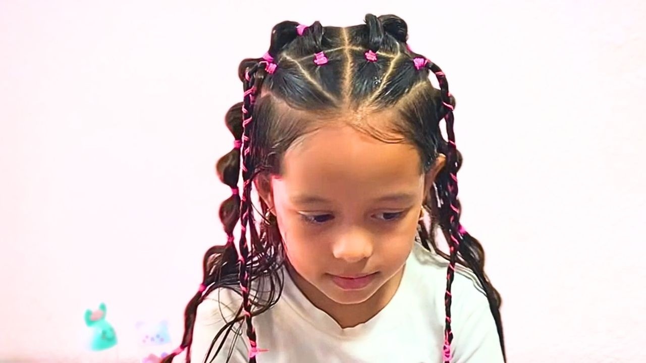 Easy Kids Hairstyle for Moms | Quick Step-by-Step Tutorial