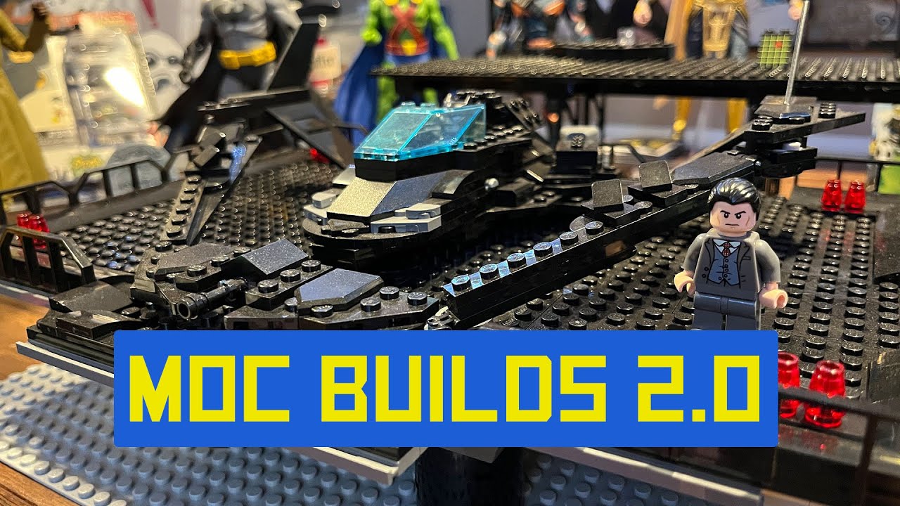 Two Batman-related Moc Builds