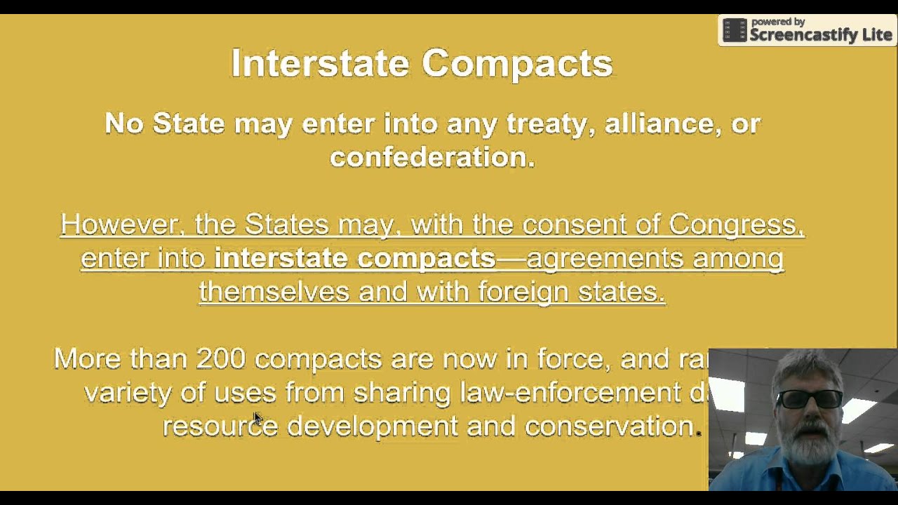 Interstate Compacts