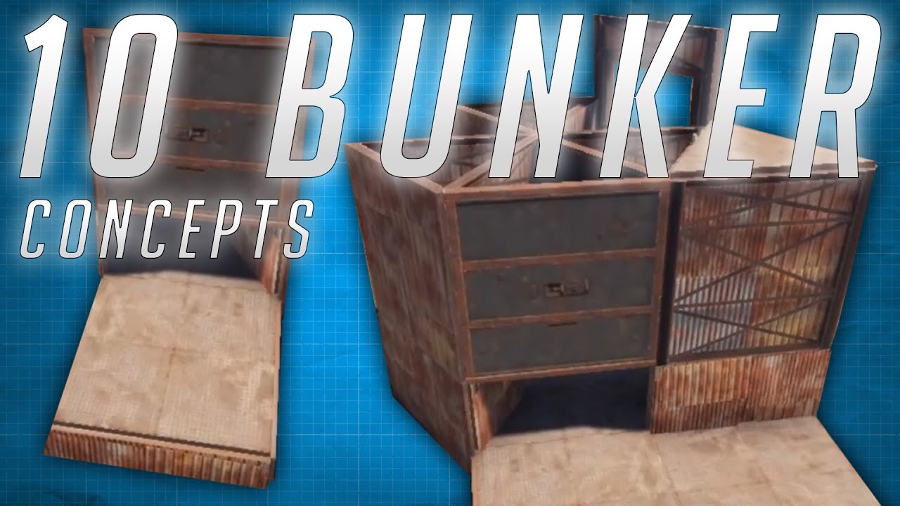 10 STABILITY BUNKER CONCEPTS | Base Building 2020 | Rust