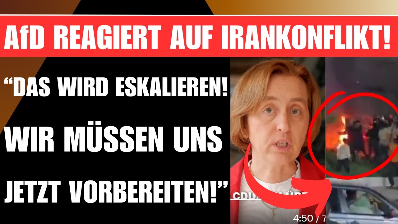 AfD REAGIERT NACH IRANESKALATION 🚨 