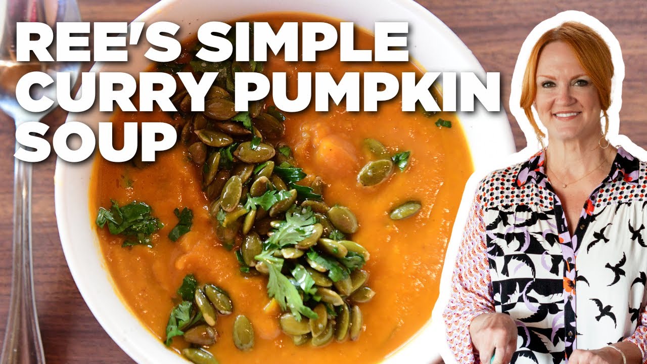 Ree Drummond's Simple Curry Pumpkin Soup | The Pioneer Woman | Food Network
