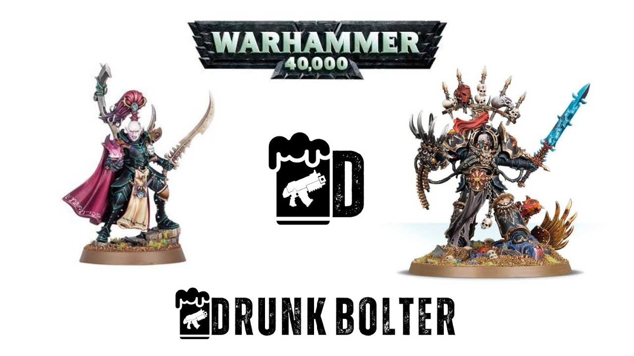 Drukhari vs Chaos Space Marines | Warhammer 40k Battle Report