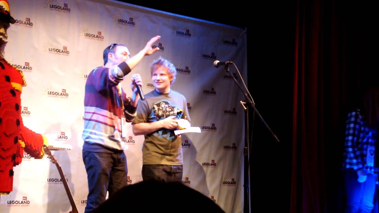 Singing Happy Birthday to Ed Sheeran