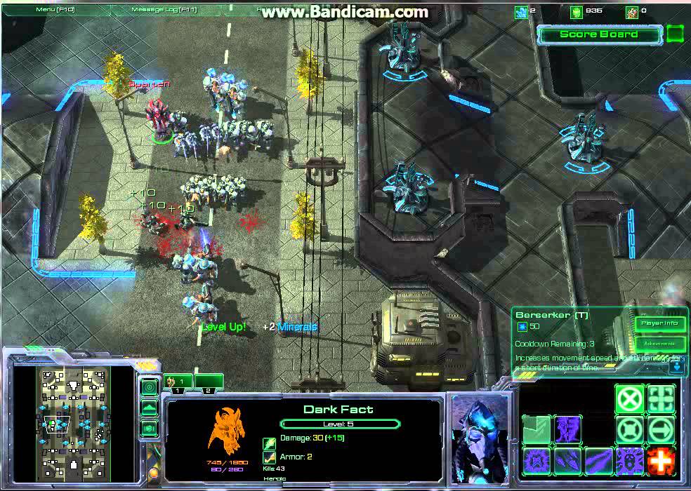 Starcraft 2 Custom map City Of Tempest (mini RPG kinda)