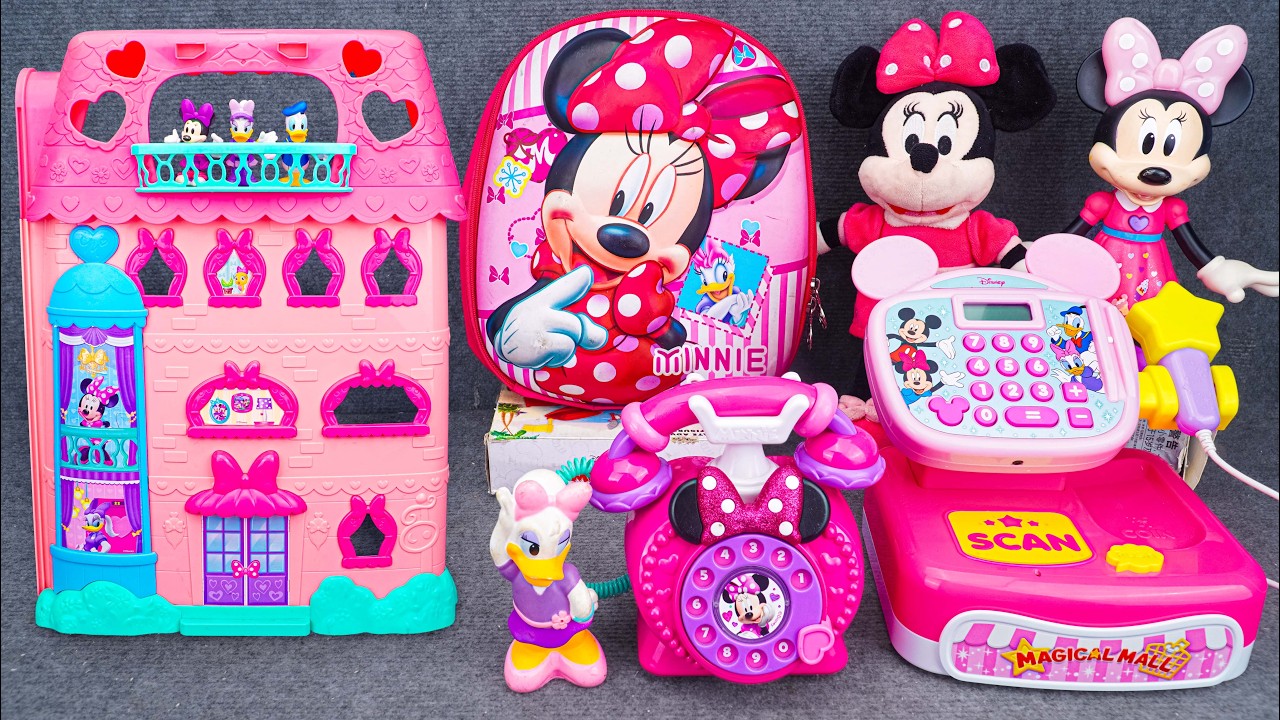 Satisfying with Unboxing Disney Minnie Mouse Clubhouse Birthday Parade Playset | Review Toys ASMR