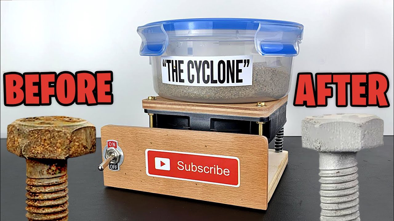 I Made a Vibratory Tumbler 