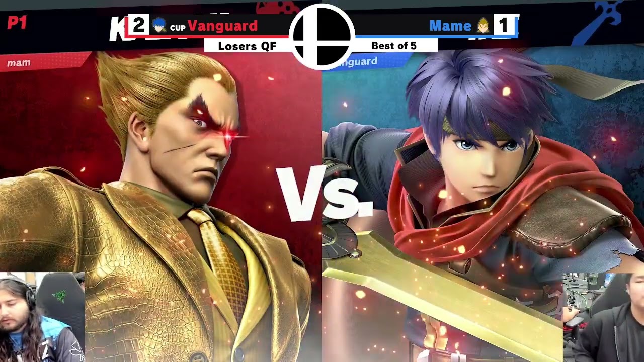 MM97 Singles: SSBU - LQF - Vanguard vs Mame