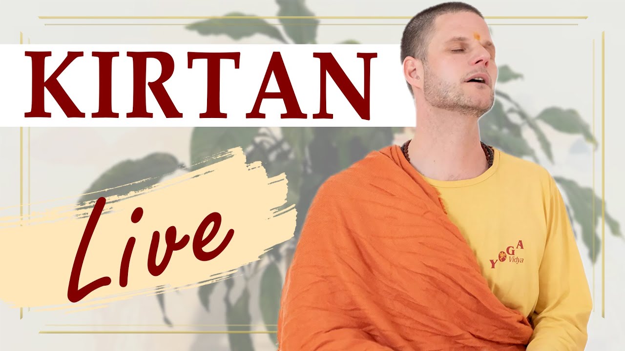Asato Ma Sat Gamaya by Shankara// Kirtan live Session // Yoga Vidya Ashram