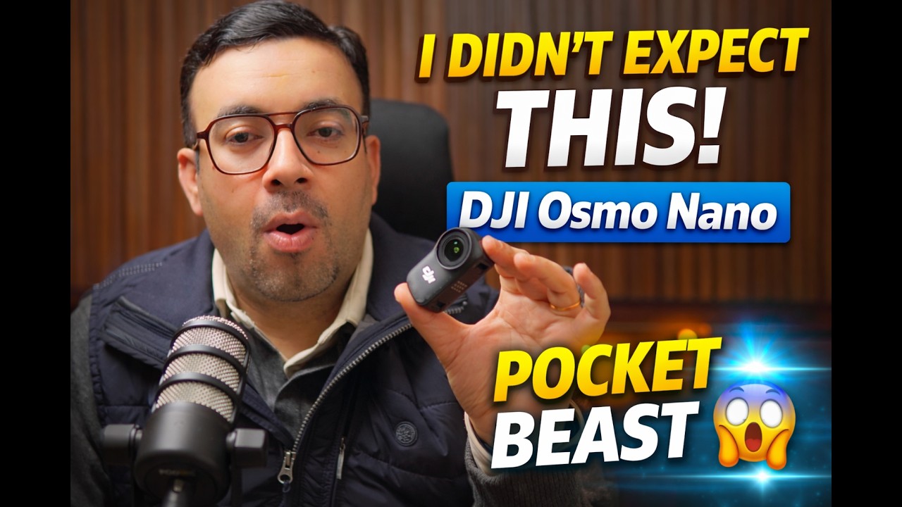 I Didn’t Expect THIS from DJI Osmo Nano 🤯 | Features + Real POV Samples