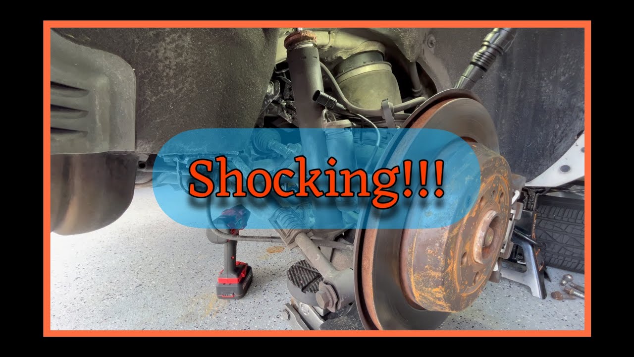 Replacing Rear Shocks for Mercedes with Air Suspension - W251 R-Class/W164 ML-Class