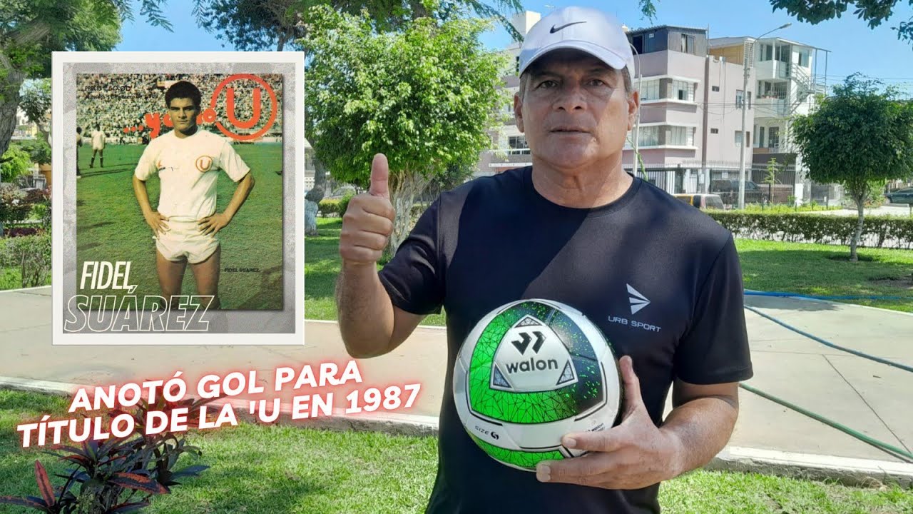 Entrevista a Fidel Suárez. Campeón con la 'U' en 1985 y 1987. Goleador del fútbol peruano en 1987