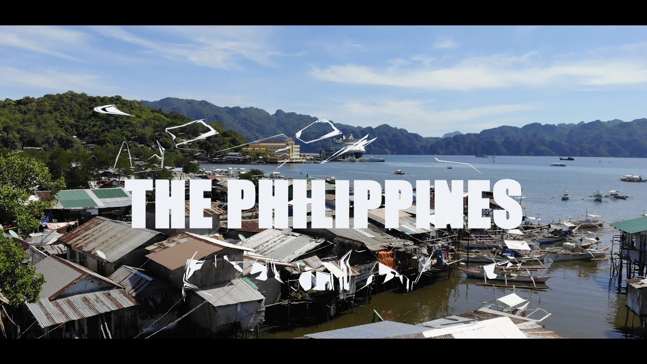 The Philippines - Paradise and Poverty. Cinematic drone film.