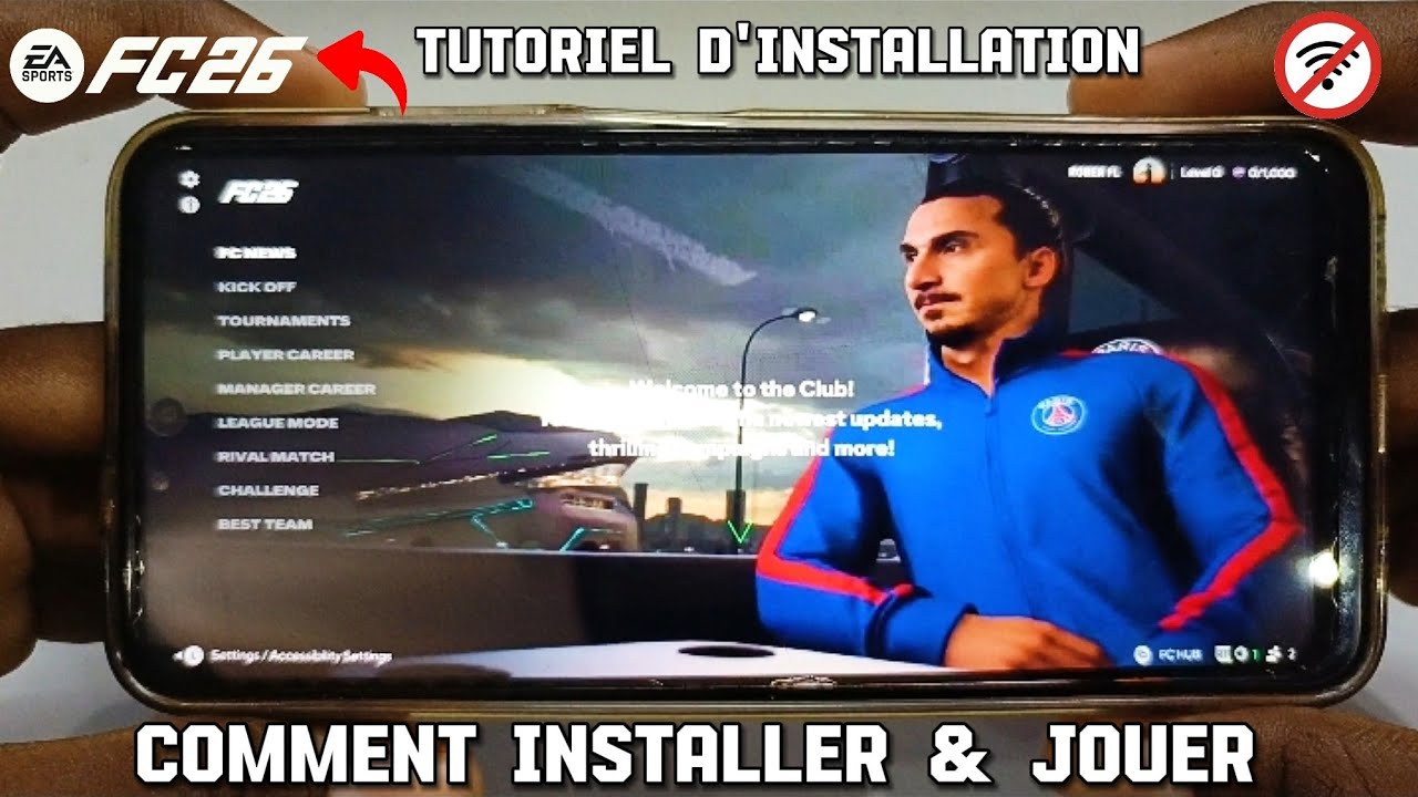 Comment Installer & Jouer à FC26 sur Android (Offline) | Tutoriel Complet D'installation 