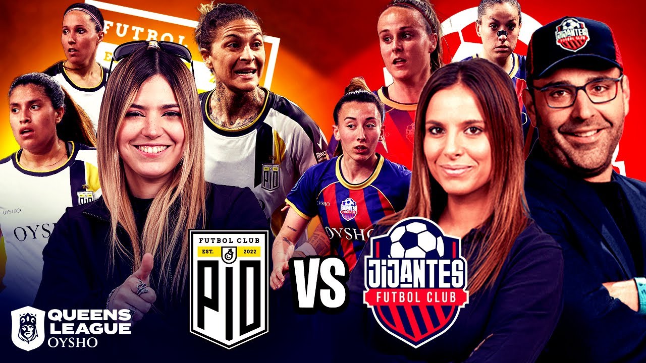 PRODU ES EL DE LA SUERTE 😂 - PIO FEMENIL vs JIJANTAS FC | Queens League J9