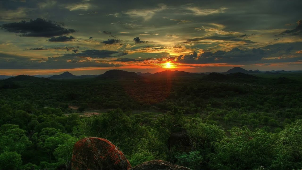 Monotonous music for meditation, relaxation and calming in the key of D major