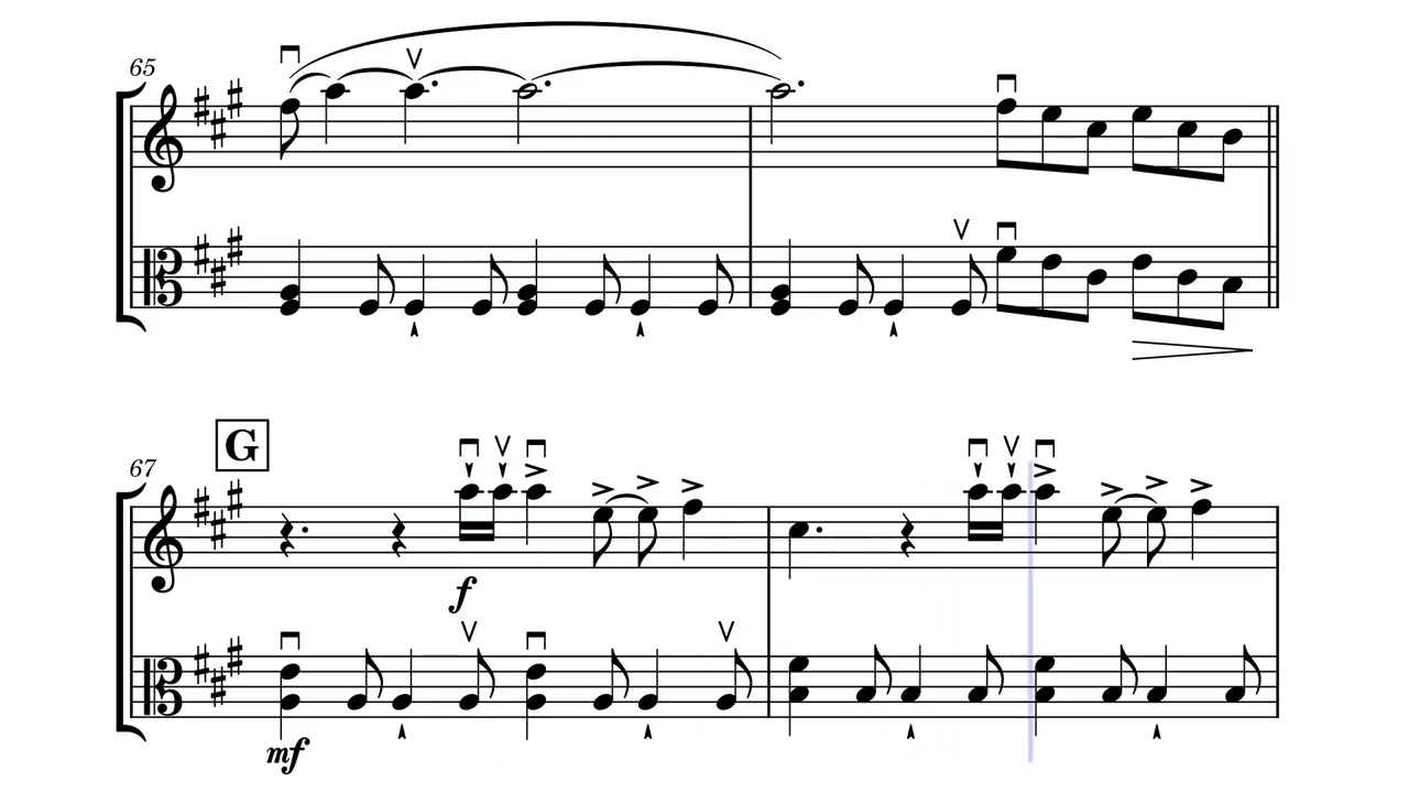Electric Love for Violin & Viola - Borns, arr. Krista Broadway Swider