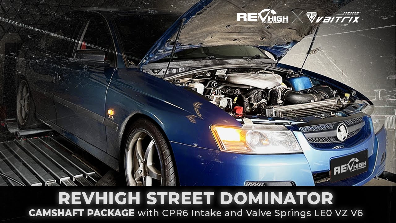 Revhigh Camshaft Package with CPR6 Intake and Valve Springs LE0 VZ V6