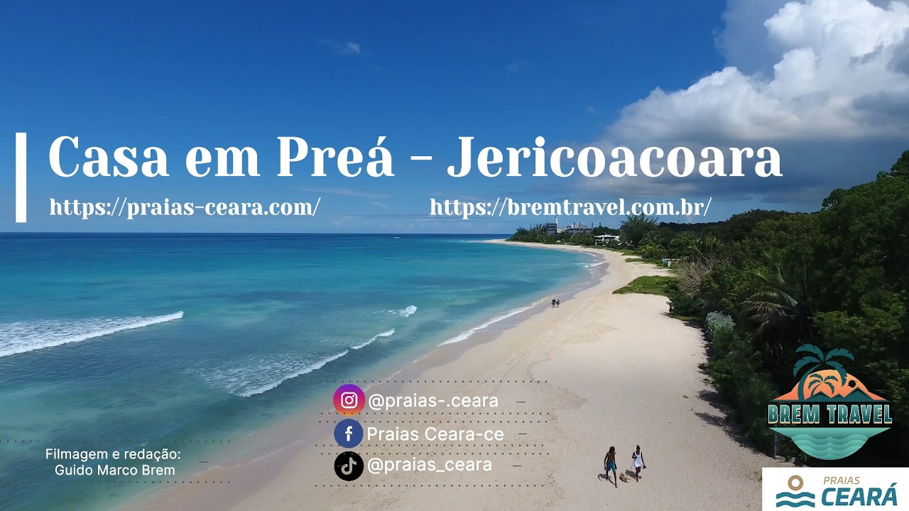Ferias em Jericoacoara / Preá - O mais encantador do Brasil. Area , mar, praias fantásticas