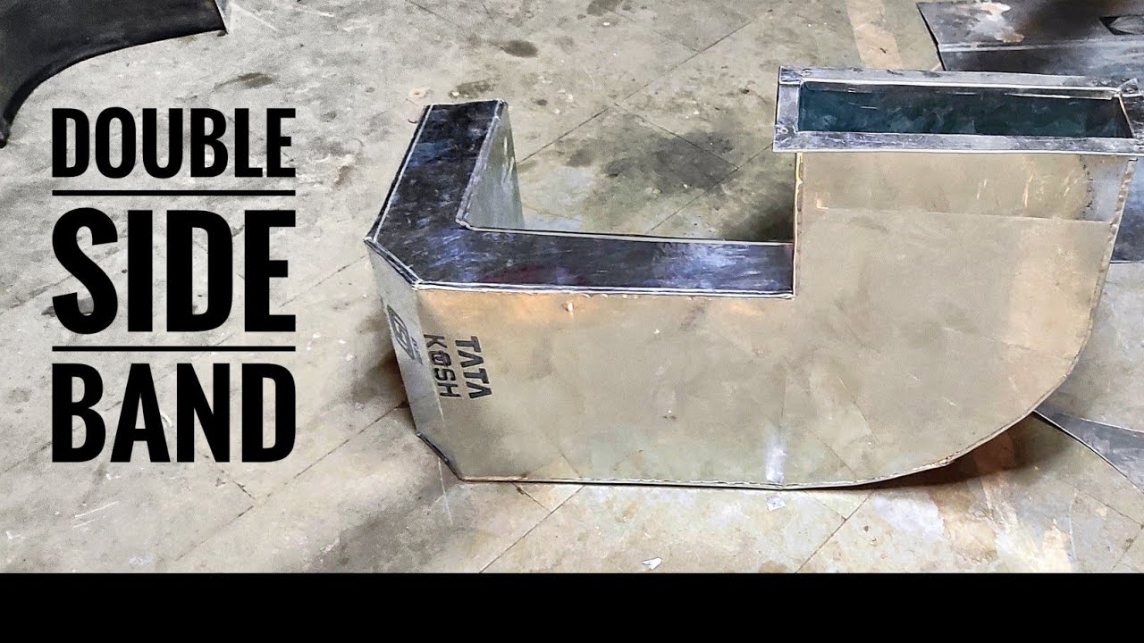 How to make Double side band/ दो साइड वाला बैंड कैसे बनाये पुरा वीडियो / #shrilakshmienterprise