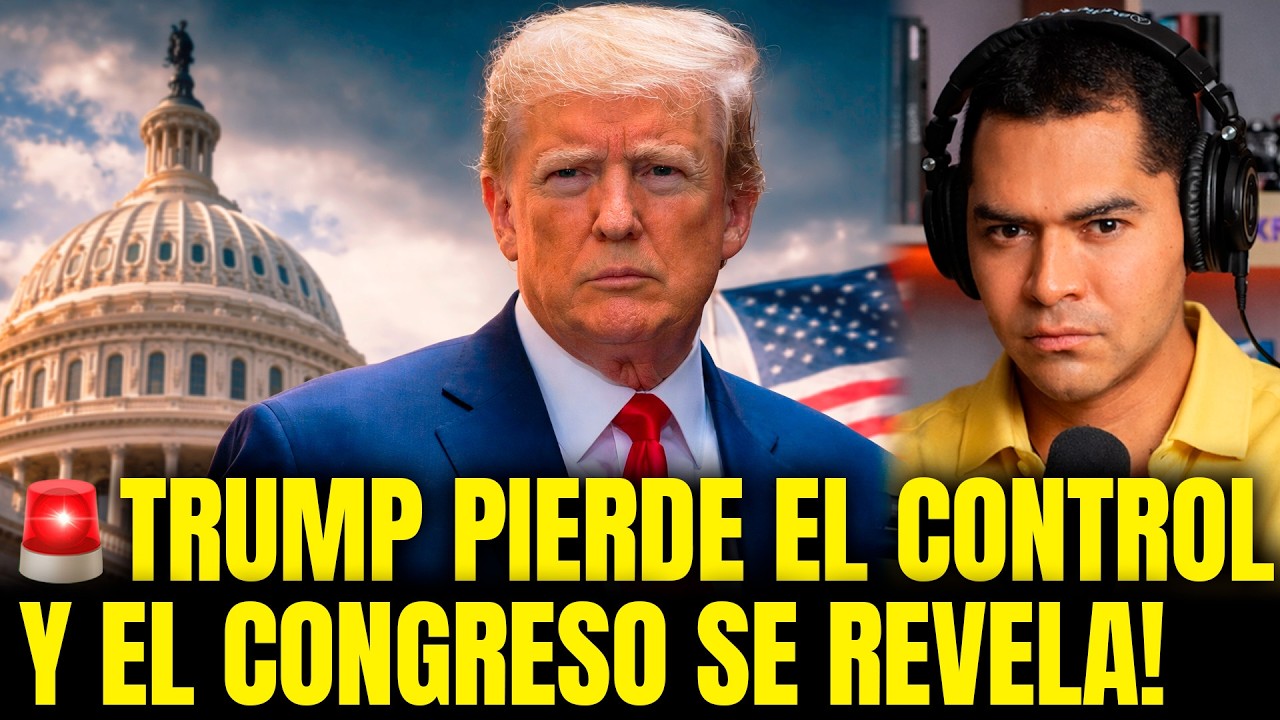 Se HUNDE el plan de TRUMP: Congreso lo DESAFÍA y pierde el MANDO