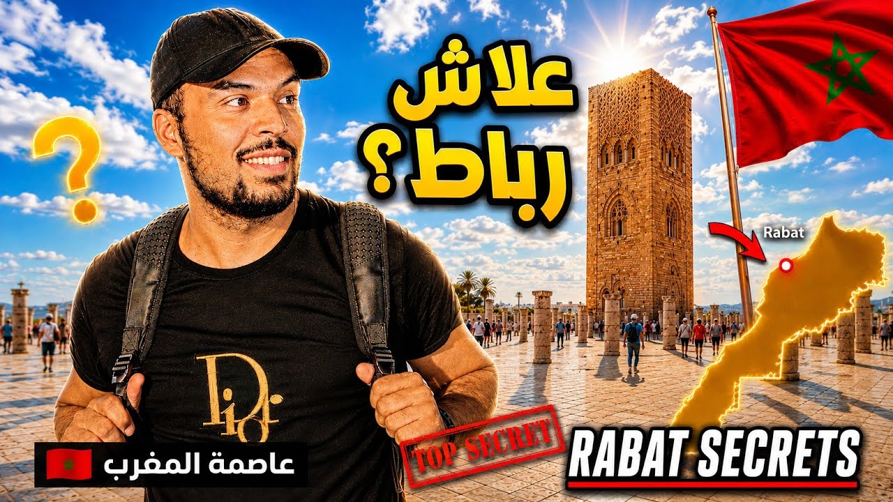 أفضل أماكن سياحية في الرباط 🇲🇦 | اكتشف سحر عاصمة المغرب وأسرارها المدهشة!😍Rabat capital of morocco
