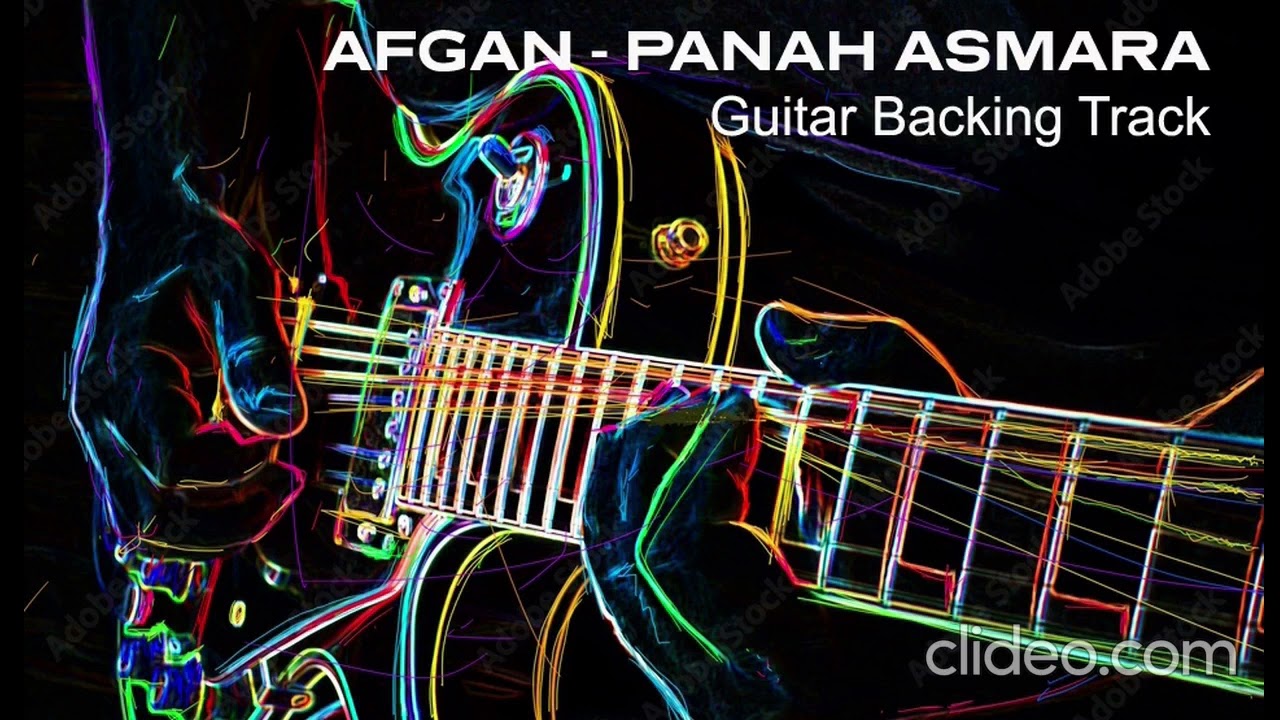 Backing Track Guitar l Afgan - Panah Asmara