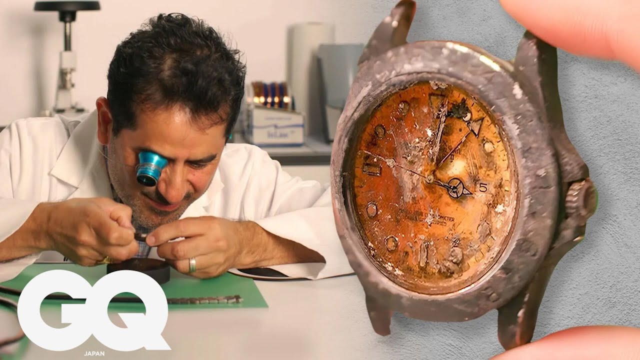 Как пострадавшие от пожара часы Rolex были восстановлены до своего былого великолепия мастером-ча...