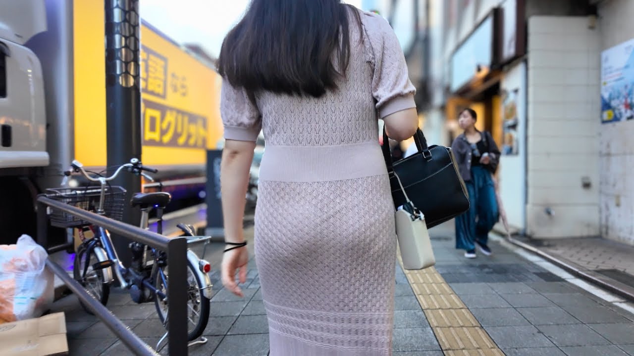 ニットワンピ