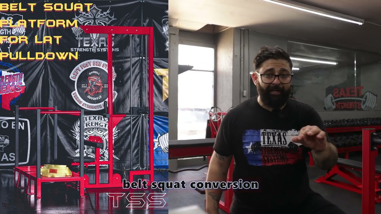 Ultimate Belt Squat Machine: Maximize Gains, Minimize Strain | Texas Strength Systems