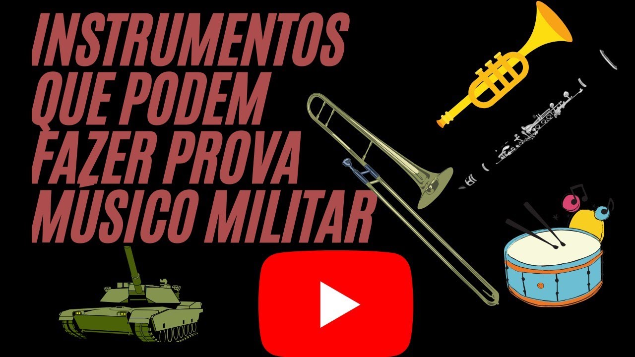 Qual instrumento tocar para ser músico militar? ESA EsSlog