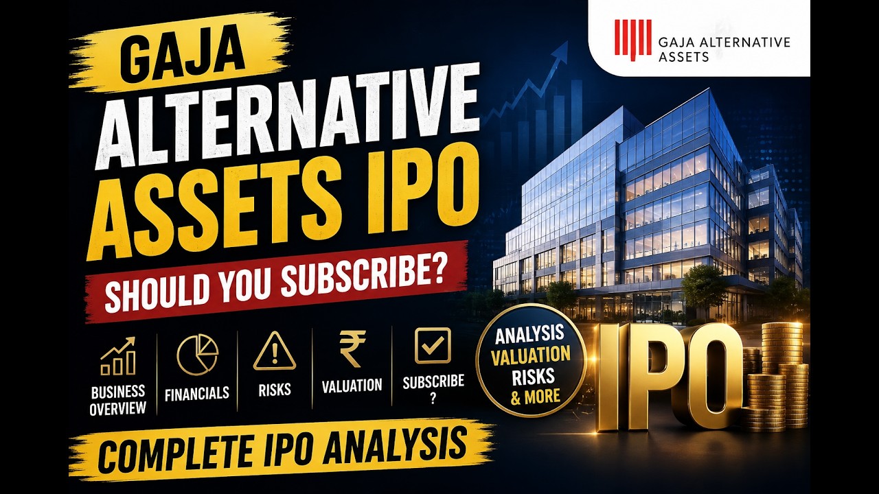 Gaja Alternative Assets IPO 🚨 | Apply or Avoid? | Full IPO Analysis In Tamil